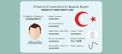 Kimlik Ön Yüz Örneği